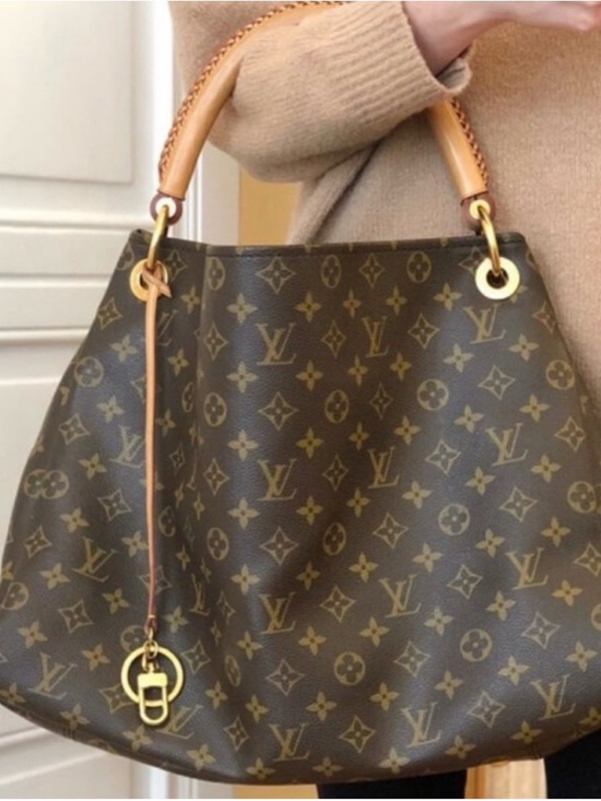 Louis Vuitton Handbags - Louis Vuitton Artsy MM Shoulder Bag Monogram Canvas Brown Braided Handle